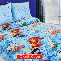Постельное белье ткань поплин серия Скейтборд Постельное белье ткань поплин серия Скейтборд